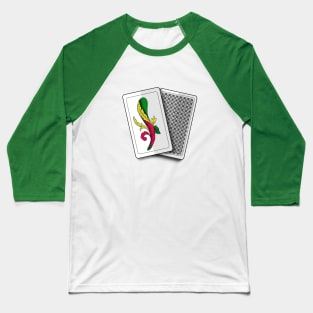 Briscola - Asso di Bastoni - Baseball T-Shirt